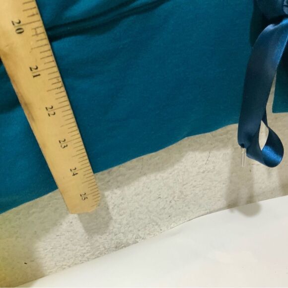 NWT Tek Gera Women's On the Go Active Hoodie Teal and Yellow Size medium - Picture 5 of 8